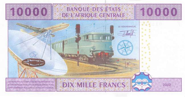 10000 Francs 2002